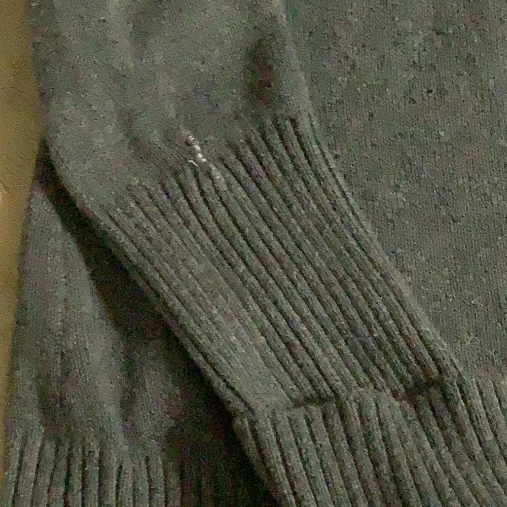 FADED GLORY Women's Gray Cardigan Sweater - Picture 4 of 4